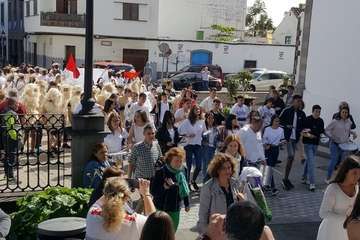 Fiesta escolar de Carnaval Tradicional en San Juan de Telde (Foto TA)